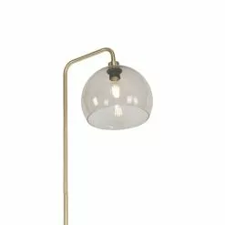 QAZQA Lampadaires Lampadaire En Plastique Doré/laiton -Luminaires Soldes lampadaire en plastique dore laiton 3