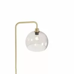 QAZQA Lampadaires Lampadaire En Plastique Doré/laiton -Luminaires Soldes lampadaire en plastique dore laiton 4