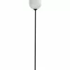 Dyberg Larsen Lampadaires Lampadaire En Verre Et Métal Noir Mat, H 150 Cm D 20 Cm