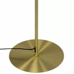 Dyberg Larsen Lampadaires Lampadaire En Verre Fumé Et Laiton, H 160 Cm D 34 Cm -Luminaires Soldes lampadaire en verre fume et laiton h 160 cm d 34 cm 3
