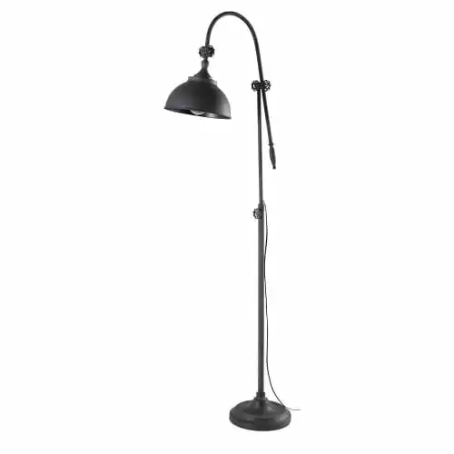 Maisons Du Monde Lampadaires Lampadaire Indus En Métal Noir H168 2 Maisons Du Monde Lampadaires Lampadaire Indus En Métal Noir H168 – Image 2