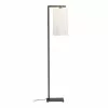 It's About Romi Lampadaires Lampadaire Noir Avec Abat-jour Blanc H160cm