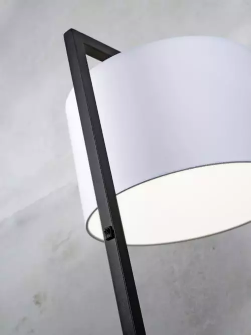 It's About Romi Lampadaires Lampadaire Noir Et Abat-jour H160cm 3 It's About Romi Lampadaires Lampadaire Noir Et Abat-jour H160cm – Image 3