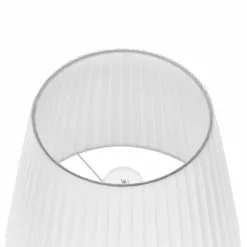 Beliani Lampes à Poser Lampadaire Noir Et Blanc En Métal -Luminaires Soldes lampadaire noir et blanc en metal 2