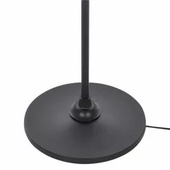 Beliani Lampes à Poser Lampadaire Noir Et Blanc En Métal -Luminaires Soldes lampadaire noir et blanc en metal 5