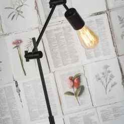 It's About Romi Lampadaires Lampadaire Noir H170cm -Luminaires Soldes lampadaire noir h170cm 2