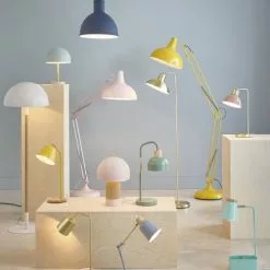 Maisons Du Monde Lampadaires Enfant Lampadaire Orientable En Métal Jaune -Luminaires Soldes lampadaire orientable en metal jaune 1000 10 8 134939 18