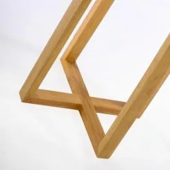 Wadiga Lampadaires Lampadaire Pied En Bois Et Abat-jour Gris -Luminaires Soldes lampadaire pied en bois et abat jour gris 2