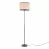 LUMISKY Lampadaires Lampadaire Salon Fibre Naturelle Beige H162CM