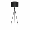 LUMISKY Lampadaires Lampadaire Salon Métal Noir H150CM
