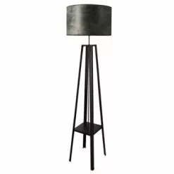 Metropolight Lampadaires Lampadaire Simili Cuir/métal H170,5cm -Luminaires Soldes lampadaire simili cuir metal h170 5cm 2