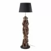 Maisons Du Monde Lampadaires Lampadaire Singe Et Abat-jour Noir H156