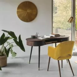 Maisons Du Monde Lampadaires Lampadaire Vintage En Métal Doré H140 -Luminaires Soldes lampadaire vintage en metal dore h140 1000 4 14 189639 7