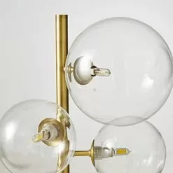 Maisons Du Monde Lampes à Poser Lampe 6 Globes En Verre Et Métal Doré -Luminaires Soldes lampe 6 globes en verre et metal dore 1000 0 25 190757 5