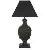 Maisons Du Monde Lampes à Poser Lampe à Poser Avec Pied Sculpté Noire