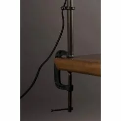 Dutchbone Lampes à Poser Lampe à Poser Design En Métal Noir -Luminaires Soldes lampe a poser design en metal noir 3