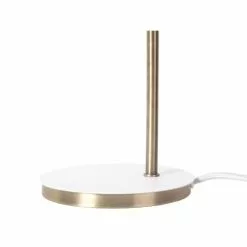 Present Time Lampes à Poser Lampe à Poser Dome Métal Blanc -Luminaires Soldes lampe a poser dome metal blanc 3