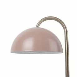 Present Time Lampes à Poser Lampe à Poser Dome Métal Rose -Luminaires Soldes lampe a poser dome metal rose 2