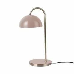 Present Time Lampes à Poser Lampe à Poser Dome Métal Rose