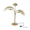 Meubles & Design Lampes à Poser Lampe à Poser Doré Palmier