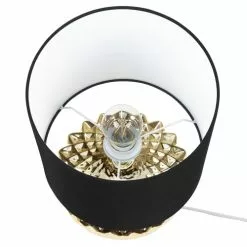 Beliani Lampes à Poser Lampe à Poser Dorée -Luminaires Soldes lampe a poser doree 3