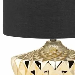 Beliani Lampes à Poser Lampe à Poser Dorée -Luminaires Soldes lampe a poser doree 4