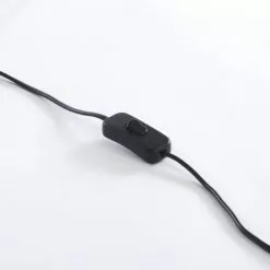 Mica Decorations Lampes à Poser Lampe à Poser En Bambou Et Métal Noir -Luminaires Soldes lampe a poser en bambou et metal noir 4