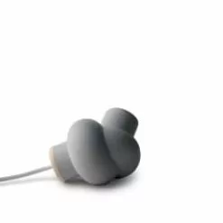 Gone's Lampes à Poser Lampe à Poser En Béton Et Bois Cordon Noir -Luminaires Soldes lampe a poser en beton et bois cordon blanc