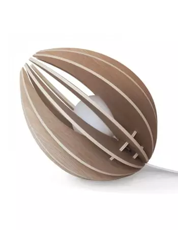 Gone's Lampes à Poser Lampe à Poser En Bois Avec Fil Blanc Sans Ampoule 5 Gone's Lampes à Poser Lampe à Poser En Bois Avec Fil Blanc Sans Ampoule – Image 5