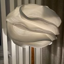 Now’s Home Lampes à Poser Lampe à Poser En Zipper Ivoire Pied En Teck H94 -Luminaires Soldes lampe a poser en zipper ivoire pied en teck h94 2