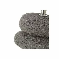 Wadiga Lampes à Poser Lampe à Poser Galets Abat-jour Blanc -Luminaires Soldes lampe a poser galets abat jour blanc 2