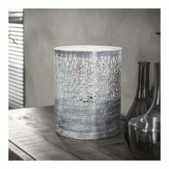 Lampea Lampes à Poser Lampe à Poser Industrielle En Métal Béton 25 Cm -Luminaires Soldes lampe a poser industrielle en metal beton 25 cm 2