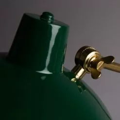 Dutchbone Lampes à Poser Lampe à Poser Vintage En Métal Vert -Luminaires Soldes lampe a poser vintage en metal vert 4