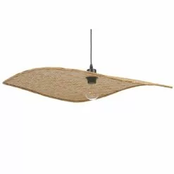 Beliani Suspensions Lampe à Suspendre En Bambou Naturel -Luminaires Soldes lampe a suspendre en bambou naturel 3