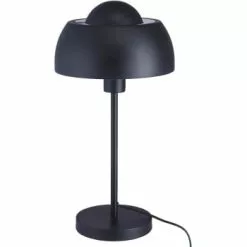 ATHM DESIGN Lampes à Poser Lampe Abat Jour Et Pied Métal Blanc -Luminaires Soldes lampe abat jour et pied metal noir 7
