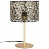 Maisons Du Monde Lampes à Poser Lampe Ajourée En Métal Doré Et Noir