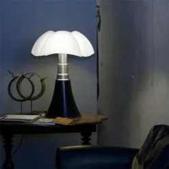 Martinelli Luce Lampes à Poser Lampe Ampoules LED Pied Télescopique Noir H66-86cm -Luminaires Soldes lampe ampoules led pied telescopique noir h66 86cm 2