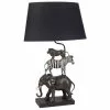 Maisons Du Monde Lampes à Poser Lampe Animaux Sauvages Et Abat-jour Noir