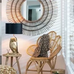 Meubles & Design Lampes à Poser Lampe Art Déco Forme Toucan Résine Doré -Luminaires Soldes lampe art deco forme toucan resine dore 4