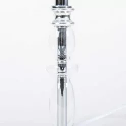 Maisons Du Monde Lampes à Poser Lampe Bougeoir En Métal Et Verre Avec Abat-jour Blanc -Luminaires Soldes lampe bougeoir en metal et verre avec abat jour blanc 1000 6 2 159041 2