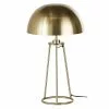 Maisons Du Monde Lampes à Poser Lampe Champignon En Métal Doré H54