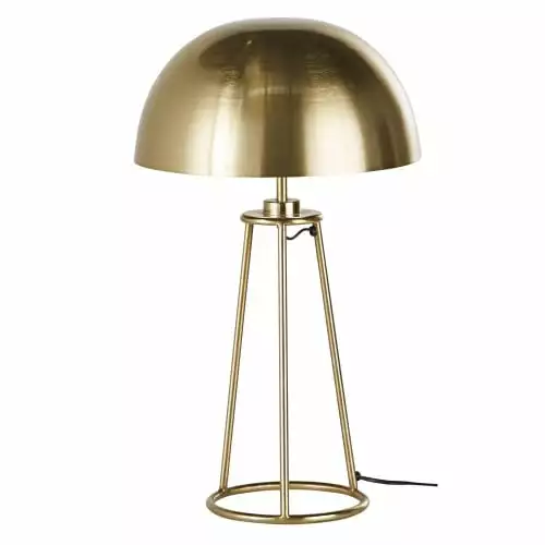 Maisons Du Monde Lampes à Poser Lampe Champignon En Métal Doré H54 1 Maisons Du Monde Lampes à Poser Lampe Champignon En Métal Doré H54