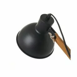 Wadiga Lampes à Poser Lampe De Bureau Articulée Métal Noir Et Bambou H40,5cm -Luminaires Soldes lampe de bureau articulee metal noir et bambou h40 5cm 3