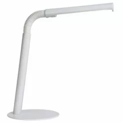 Lucide Lampes à Poser Lampe De Bureau En Métal Blanc