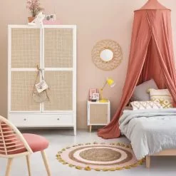 Maisons Du Monde Lampes De Chevet Enfant Lampe De Bureau En Métal Jaune Et Hévéa -Luminaires Soldes lampe de bureau en metal jaune et hevea 1000 7 22 181652 17