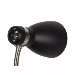 Leitmotiv Lampes à Poser Lampe De Bureau En Métal New Study Noir -Luminaires Soldes lampe de bureau en metal new study noir 2