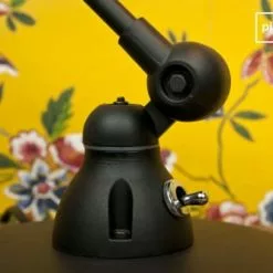 PIB Lampes à Poser Lampe De Bureau En Métal Noir -Luminaires Soldes lampe de bureau en metal noir 2