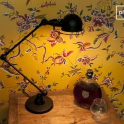 PIB Lampes à Poser Lampe De Bureau En Métal Noir -Luminaires Soldes lampe de bureau en metal noir 3