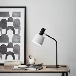 Markslöjd Lampes à Poser Lampe De Bureau En Métal Noir -Luminaires Soldes lampe de bureau en metal noir 5