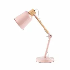 Maisons Du Monde Lampes De Chevet Enfant Lampe De Bureau En Métal Rose Pastel